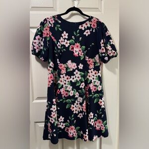 Jessica Howard Navy Floral Mini Dress